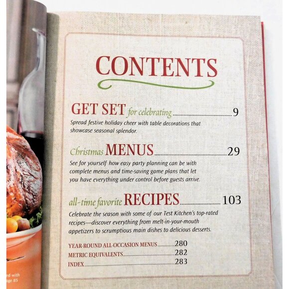 Southern Living Cooking For Christmas 2012 Recipes Holiday Entertaining Hardback - Picture 5 of 9